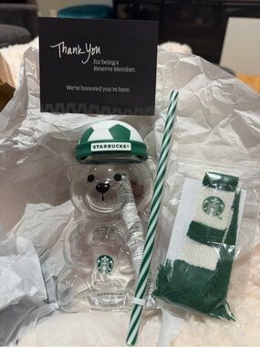 Glass Bearista™ Cold Cup - Soccer Edition